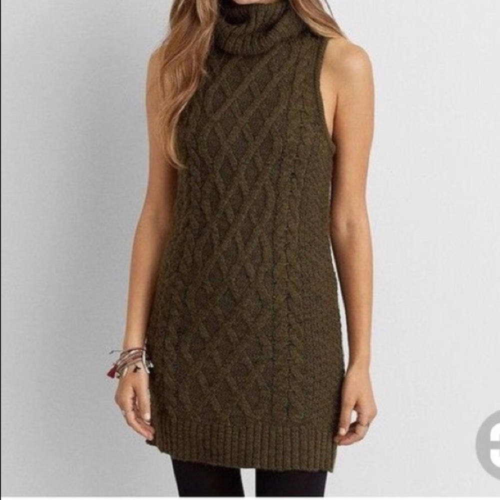 American Eagle turtleneck sweater dress